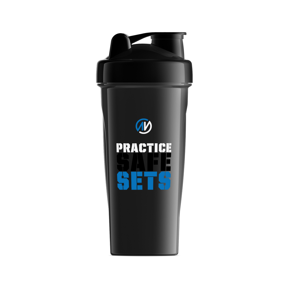 NutraOne Protein Shaker - Black and White Shakers